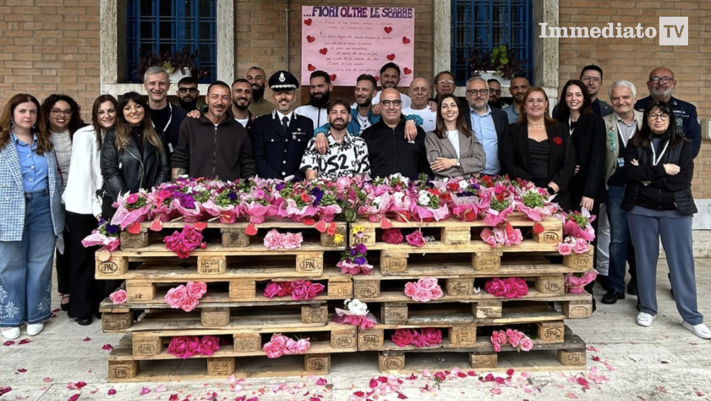 “Fiori oltre le sbarre”, nel carcere di Foggia fiori e doni solidali per le donne, in visita e detenute