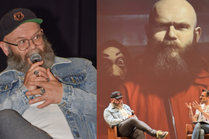 Darko Peric conquista Foggia: applausi al Giordano per l’iconico Helsinki de “La Casa di Carta”