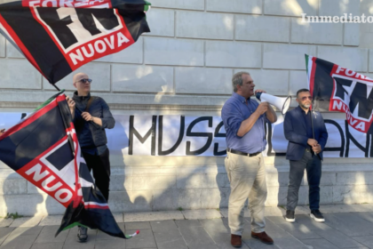 Moschea a Foggia, Fiore di Forza Nuova: “Immigrati non possono restare per sempre”