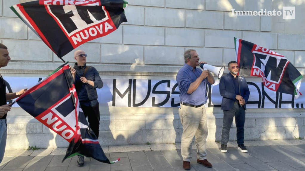 Moschea a Foggia, Fiore di Forza Nuova: “Immigrati non possono restare per sempre”