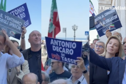 Sanità e tasse, il centrodestra assedia la Regione: “Decaro non metta le mani nelle tasche dei pugliesi”