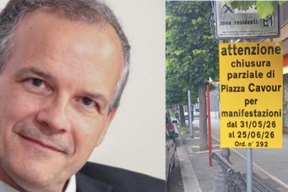 Piazza Cavour chiusa per 25 giorni, Angiola attacca: “Non è una chiusura, è un sequestro urbano”