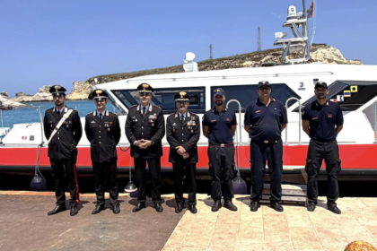 Il comandante della Legione Carabinieri Puglia in visita alle Isole Tremiti: “Massimo impegno per la sicurezza del territo