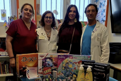 Foggia, l’Associazione Gene Piga Italia dona giocattoli al reparto di Neuropsichiatria infantile
