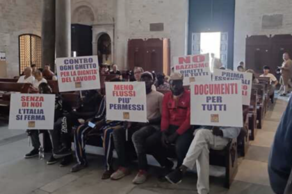 I braccianti lasciano la Basilica e ottengono un incontro con Decaro: “Servono subito 30 milioni per Torre Antonacci”